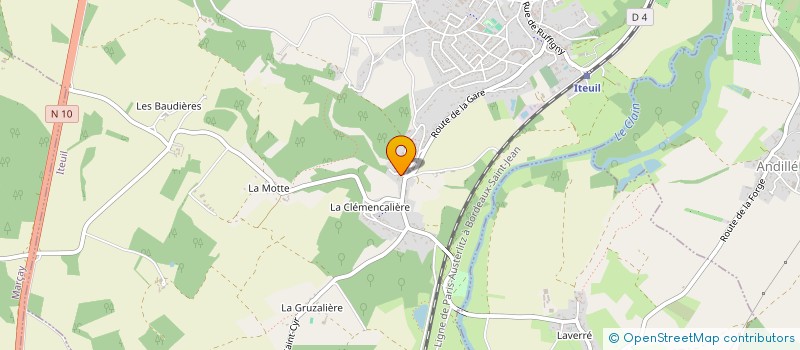 localisation de l'entreprise PYRAMIDE  SAINT-BENOIT