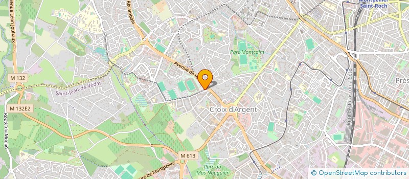localisation de l'entreprise PYRAMIDE à MONTPELLIER