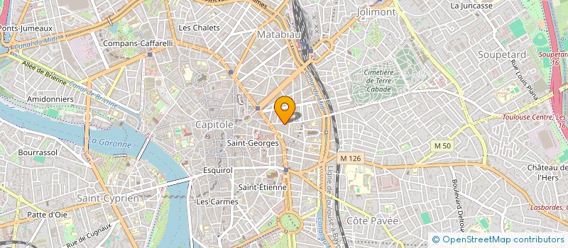 localisation de l'entreprise PYRAMIDE à TOULOUSE