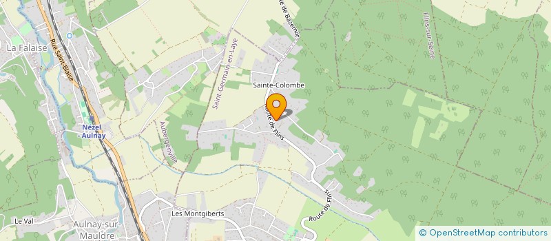 localisation de l'entreprise PYRAMIDE  BAZEMONT