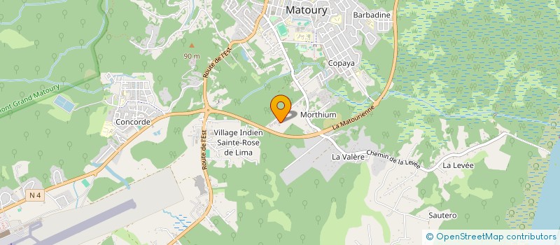 localisation de l'entreprise PYRAMIDE à MATOURY