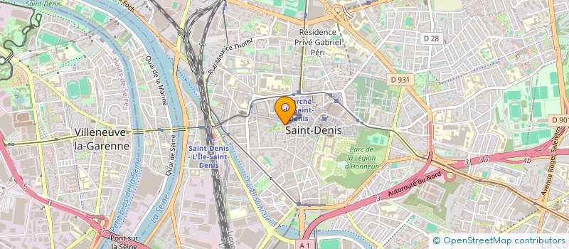 localisation de l'entreprise PYRAMIDE BAT à SAINT-DENIS