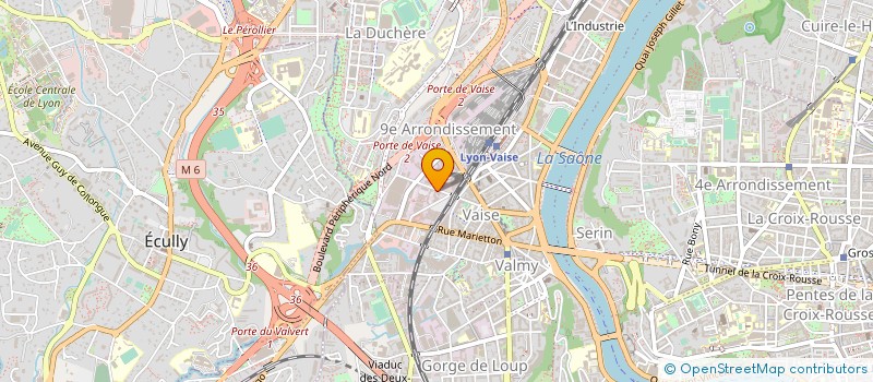 localisation de l'entreprise PYRAMIDE CONSEILS à LYON