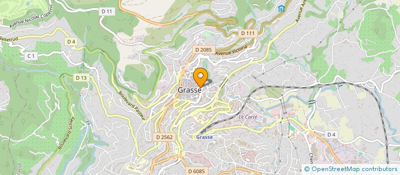 localisation de l'entreprise PYRAMIDE DU BATIMENT à GRASSE