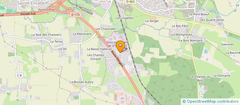 localisation de l'entreprise PYRAMIDE INFORMATIQUE  VERN-SUR-SEICHE