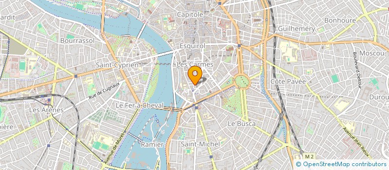 localisation de l'entreprise PYRAMIDE N à TOULOUSE