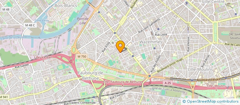 localisation de l'entreprise PYRAMIDE RIHOUR à LILLE