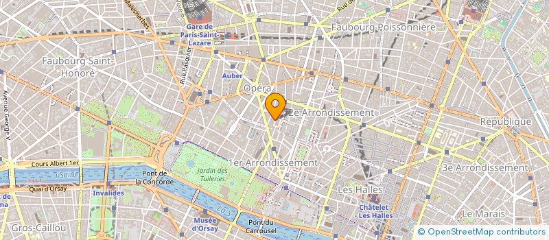 localisation de l'entreprise PYRAMIDE TECHNOLOGIES AS à PARIS