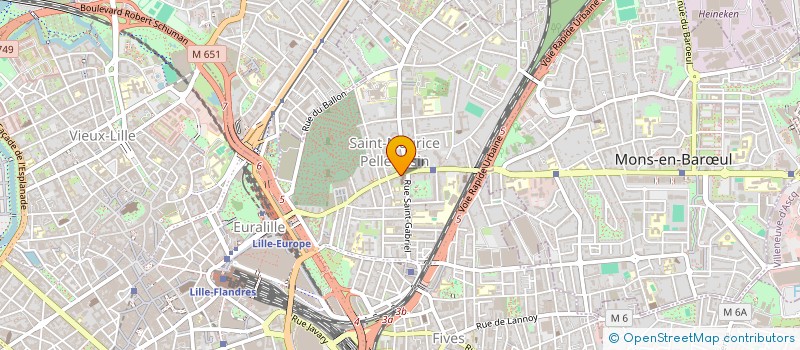 localisation de l'entreprise PYRAMIDE VISION FILMS à LILLE