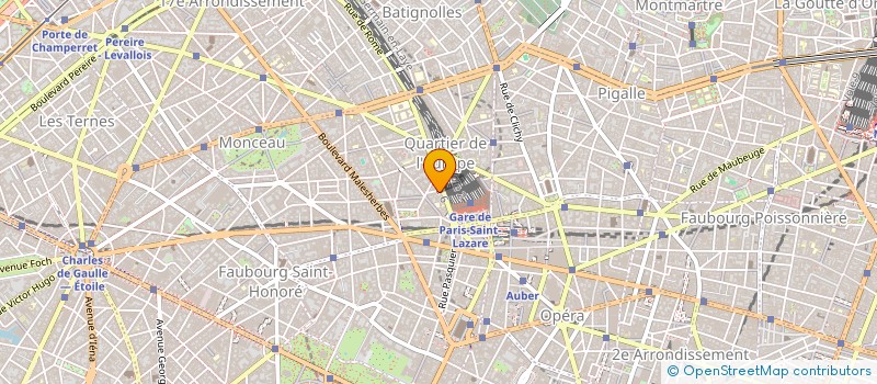 localisation de l'entreprise PYRAMIDES à PARIS