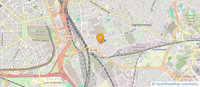 localisation de l'entreprise PYRAMIDES à LILLE