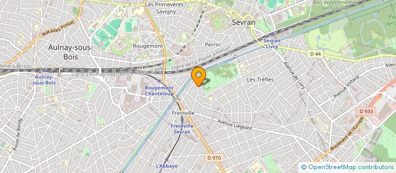 localisation de l'entreprise PYRAMIDES à SEVRAN
