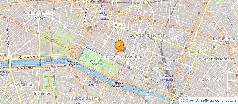 localisation de l'entreprise PYRAMIDES CONSEILS à PARIS