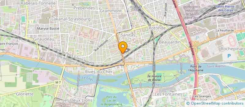 localisation de l'entreprise PYRAMIDES K&R  TOURS