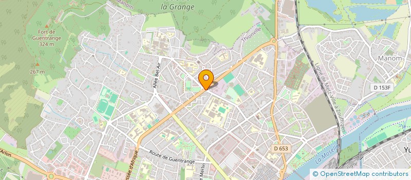 localisation de l'entreprise PYRAMIDES TPMP  THIONVILLE