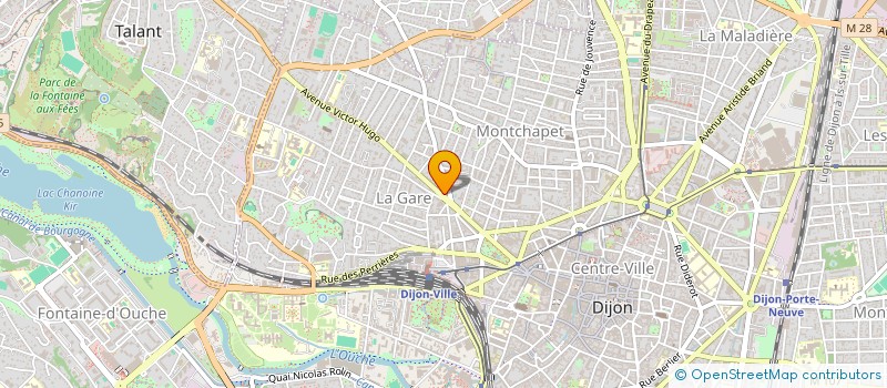 localisation de l'entreprise PYRAMYD à DIJON