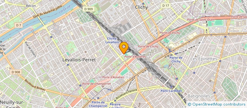 localisation de l'entreprise PYRATZLABS à LEVALLOIS-PERRET