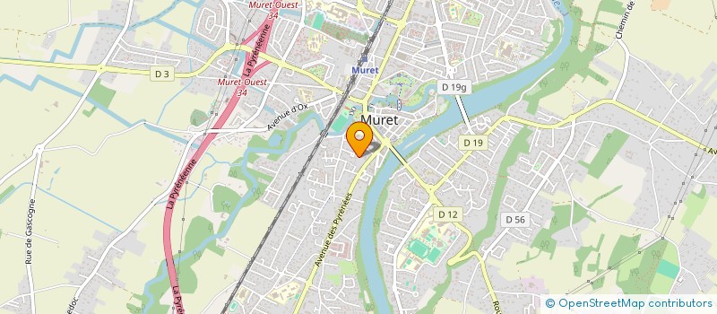 localisation de l'entreprise PYRE50  MURET