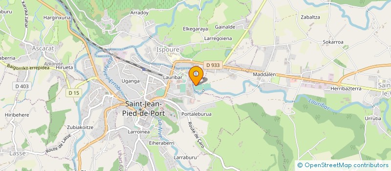 localisation de l'entreprise PYRELEN à UHART-CIZE