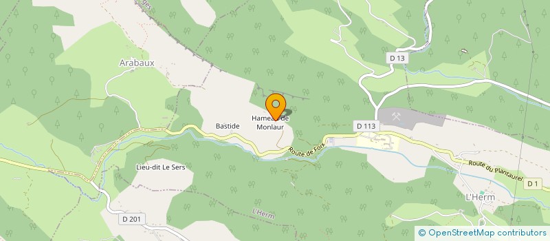 localisation de l'entreprise PYREN à L HERM