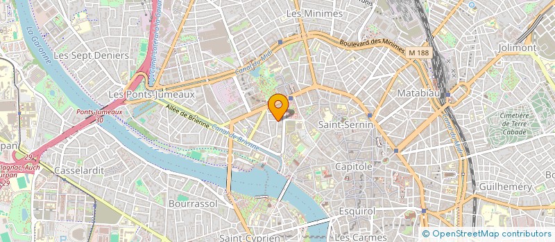 localisation de l'entreprise PYRENE 32 à TOULOUSE