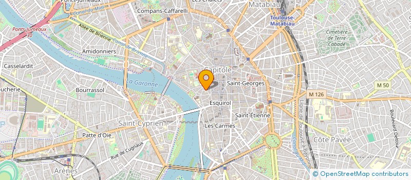 localisation de l'entreprise PYRENE COURTAGE ASSURANCES à TOULOUSE