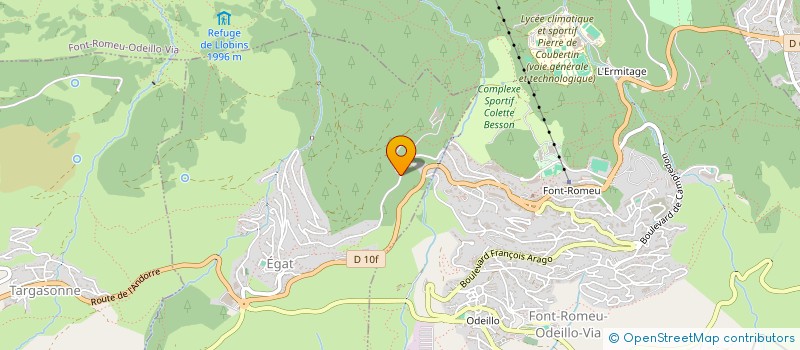 localisation de l'entreprise PYRENEES AGENCEMENTS à EGAT