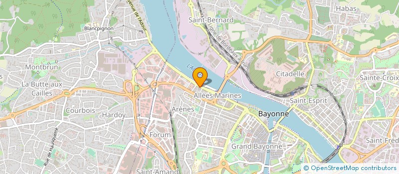 localisation de l'entreprise PYRENEES-ATLANTIQU MUTUALITE IMMOBILIER à BAYONNE