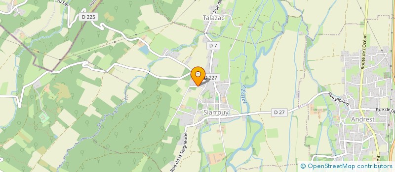 localisation de l'entreprise PYRENEES AUTRUCHES  SIARROUY