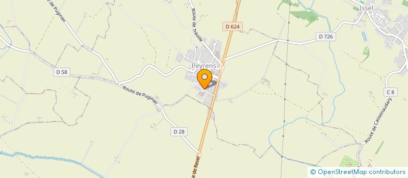 localisation de l'entreprise PYRENEES AVENIR  TREVILLE