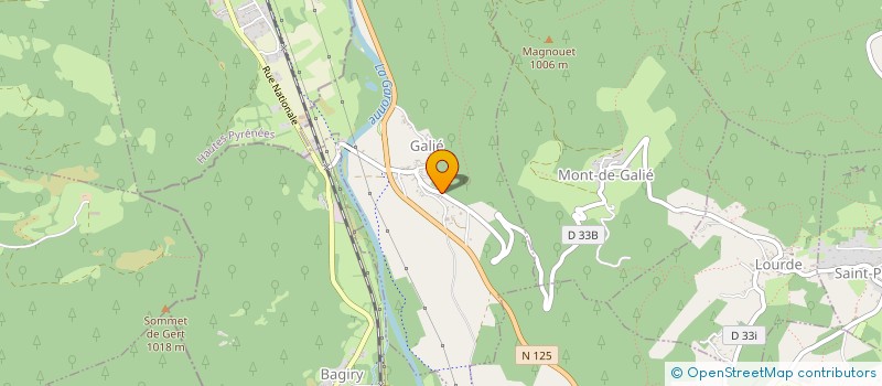 localisation de l'entreprise PYRENEES BATIMENT SERVICES à GALIE