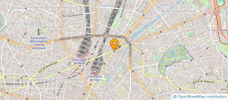 localisation de l'entreprise PYRENEES BATIMETAL à PARIS