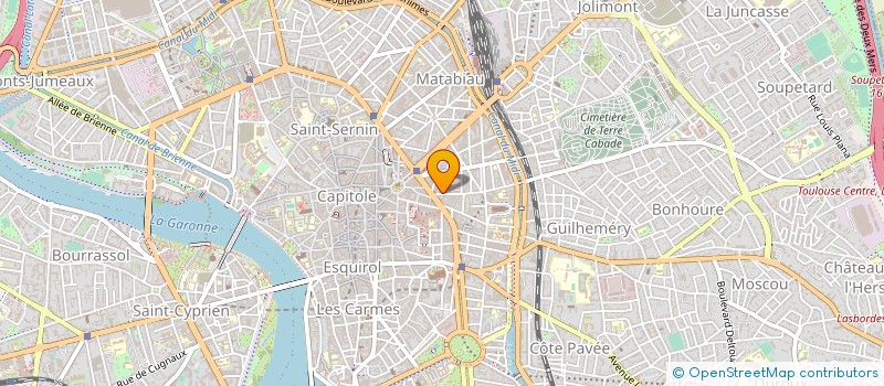 localisation de l'entreprise PYRENEES CLUB DE FRANCE à TOULOUSE