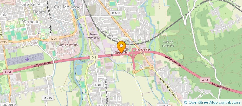 localisation de l'entreprise PYRENEES CONFORT ELECTRIQUES  SEMEAC