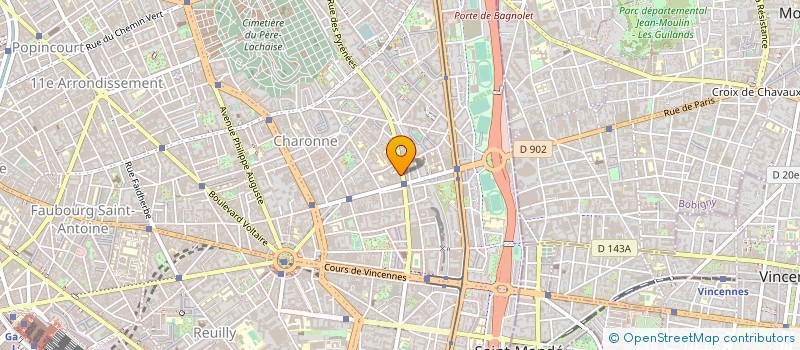 localisation de l'entreprise PYRENEES DISTRIBUTION à PARIS