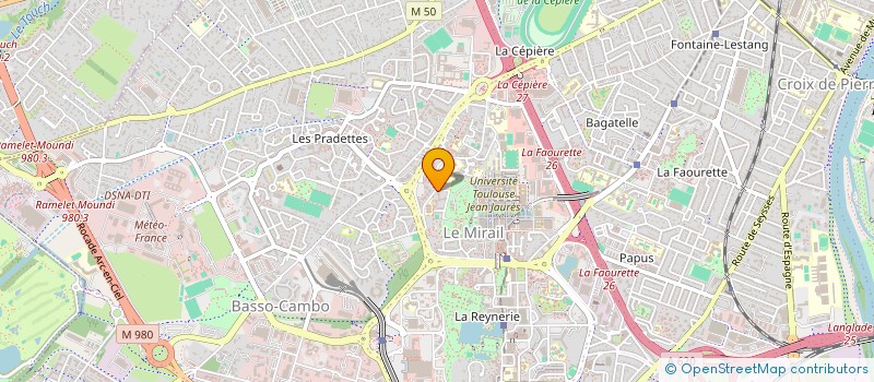 localisation de l'entreprise PYRENEES JAD  TOULOUSE