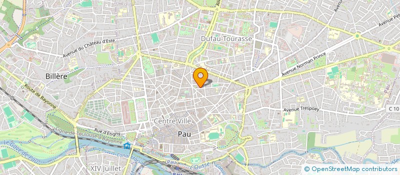localisation de l'entreprise PYRENEES KRAV MAGA à PAU