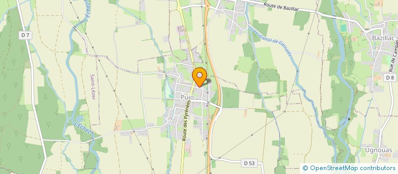 localisation de l'entreprise PYRENEES LAINES  PUJO