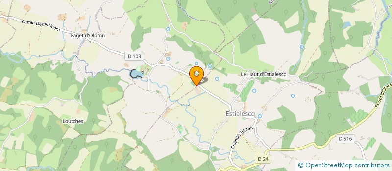 localisation de l'entreprise PYRENEES LODGES  GOES