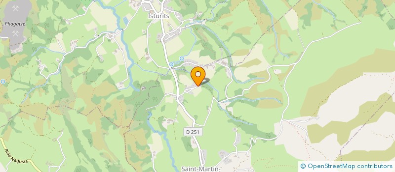 localisation de l'entreprise PYRENEES NEGOCE  SAINT-MARTIN-D'ARBEROUE