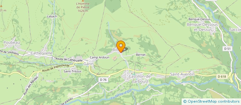 localisation de l'entreprise PYRENEES PIEMONT ENERGIE  BILLIERE