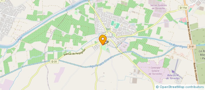 localisation de l'entreprise PYRENEES PLAC  TORREILLES