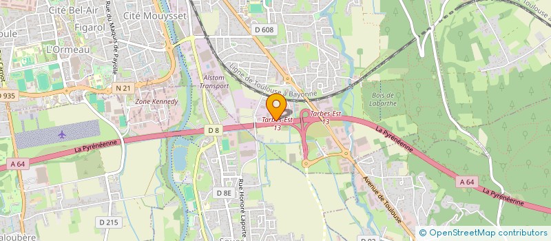 localisation de l'entreprise PYRENEES-PLATRERIE-CARRELAGES-P.P.C  SEMEAC