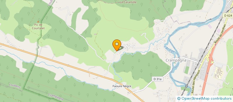 localisation de l'entreprise PYRENEES PROTECT à CRAMPAGNA