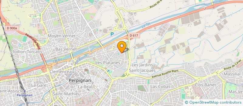 localisation de l'entreprise PYRENEES ROUSSILLON DEVELOPPEMENT à PERPIGNAN