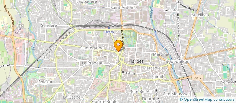 localisation de l'entreprise PYRENEES SOURIRES  TARBES