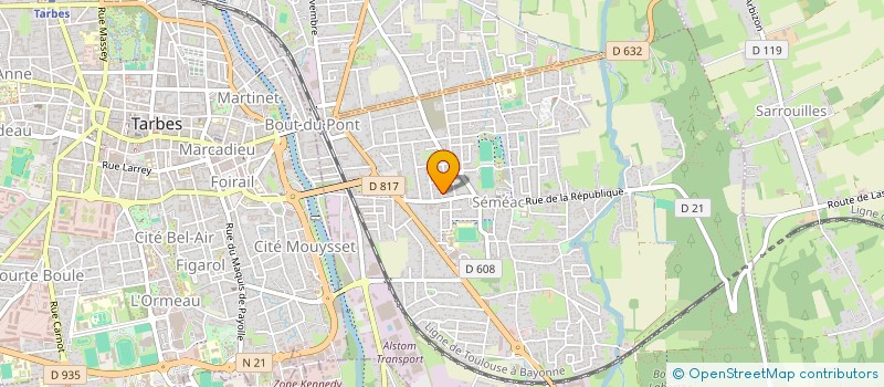 localisation de l'entreprise PYRENEES WARGAMES  SEMEAC