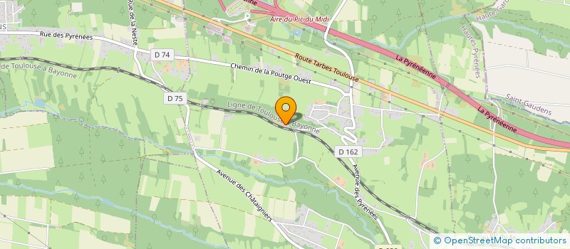 localisation de l'entreprise PYRENEESLIENS à SAINT-LAURENT-DE-NESTE
