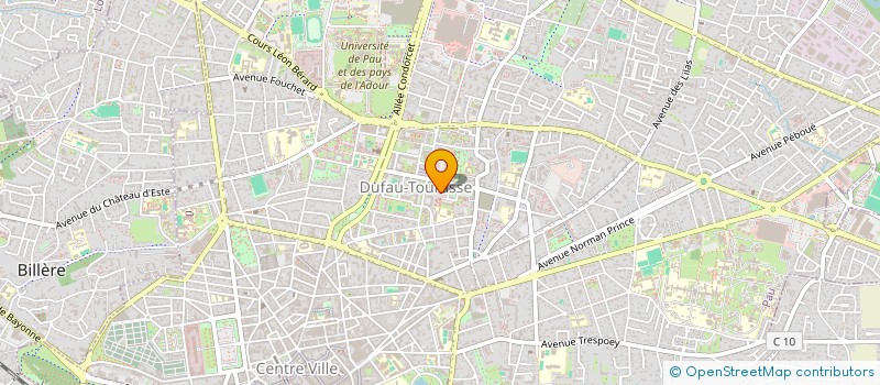 localisation de l'entreprise PYRENIUM à PAU