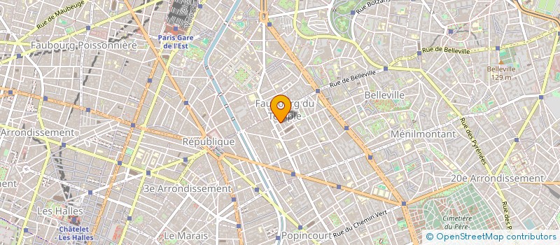 localisation de l'entreprise PYRIMAD  PARIS